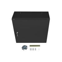Miniatura 11 de ARMARIO LANBERG MURAL RACK 19" 6U+3U/540X200 BAJO PERFIL NEGRO ENSAMBLADO