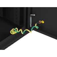 Miniatura 15 de ARMARIO LANBERG MURAL RACK 19" 6U+3U/540X200 BAJO PERFIL NEGRO ENSAMBLADO
