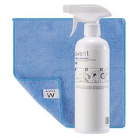 Miniatura 2 de KIT DE LIMPIEZA DE PANTALLAS EWENT EW5678 500ML C/PAÑO DE MICROFIBRA 30X30CM