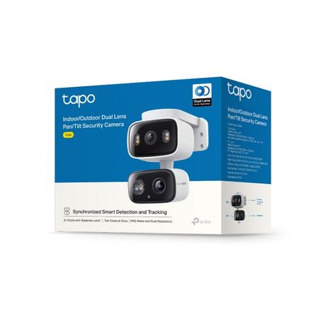 CAMARA IP WIFI TP-LINK TAPO TC34 DOBLE CAMARA 125º Y TELEOBJETIVO CON MOVIMIENTO IP65 - Imagen 6 de 6 CAMARA IP WIFI TP-LINK TAPO TC34 DOBLE CAMARA 125º Y TELEOBJETIVO CON MOVIMIENTO IP65 - Imagen 6 de 6