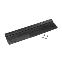 Miniatura 1 de PANEL CEPILLO PARA ENTRADA CABLE RACK 19" NEGRO