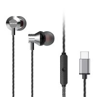Miniatura 2 de AURICULAR INTRAUDITIVO USB-C AIWA ESTM-50USB-C/SL COLOR PLATA MICROFONO INTEGRADO MANDO A DISTANCIA DRIVER 10mm