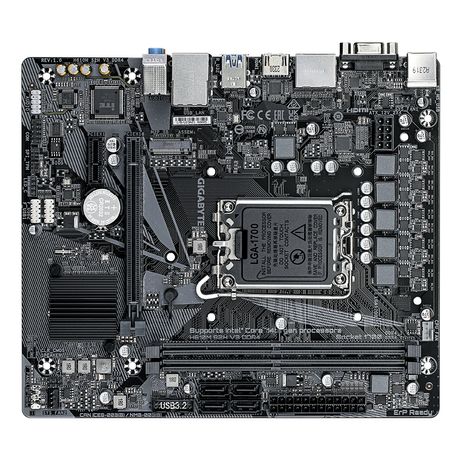 GIGABYTE Intel H610M S2H V3 DDR4 Placa base - Compatible con procesadores Intel Core 14th CPUs, 4+1+1 Hybrid Digital VRM, up to 3200MHz DDR4, 1xPCIe - Imagen 5 de 6 GIGABYTE Intel H610M S2H V3 DDR4 Placa base - Compatible con procesadores Intel Core 14th CPUs, 4+1+1 Hybrid Digital VRM, up to 3200MHz DDR4, 1xPCIe - Imagen 5 de 6