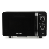 Miniatura 1 de HORNO MICROONDAS CON GRILL ORBEGOZO MIG2071CE 20 LITROS NEGRO