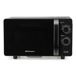 HORNO MICROONDAS CON GRILL ORBEGOZO MIG2071CE 20 LITROS NEGRO