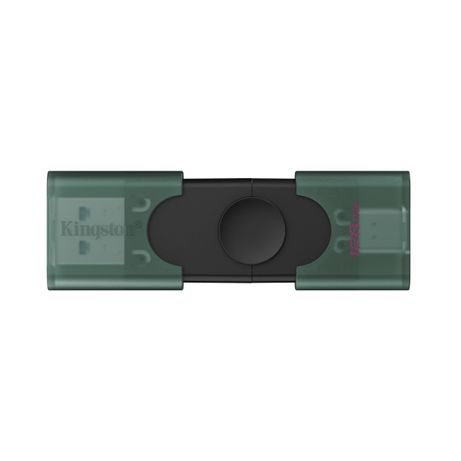Kingston DataTraveler 128GB USB 3.2 Gen1 Duo Negro - Imagen 2 de 10 Kingston DataTraveler 128GB USB 3.2 Gen1 Duo Negro - Imagen 2 de 10