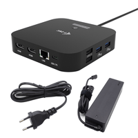 Miniatura 1 de i-tec USB-C Dual HDMI Docking Station with Power Delivery 100W  i-tec Universal Charger 100W