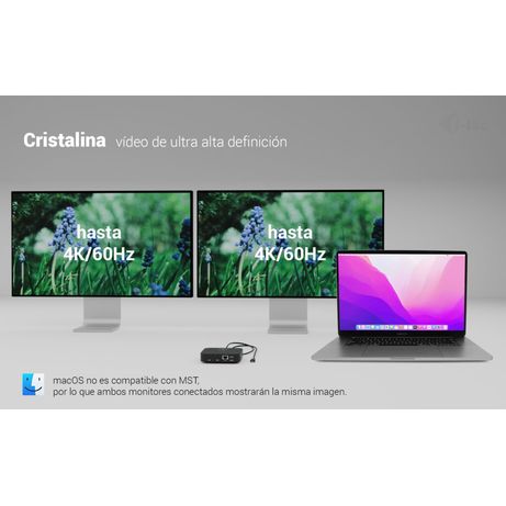 i-tec USB-C Dual HDMI Docking Station with Power Delivery 100W i-tec Universal Charger 100W - Imagen 8 de 12 i-tec USB-C Dual HDMI Docking Station with Power Delivery 100W i-tec Universal Charger 100W - Imagen 8 de 12