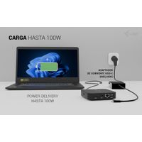 Miniatura 9 de i-tec USB-C Dual HDMI Docking Station with Power Delivery 100W  i-tec Universal Charger 100W