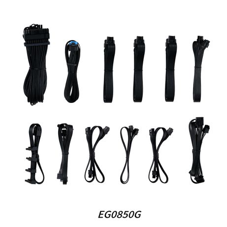 Fuente Alimentación 850W LIAN LI EG0850G 80 PLUS Gold Fully-Modular Negro - Imagen 8 de 8 Fuente Alimentación 850W LIAN LI EG0850G 80 PLUS Gold Fully-Modular Negro - Imagen 8 de 8