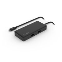 Miniatura 3 de DOCKING BELKIN INC008BTBK USB-C A ETHERNET 2 USB-A 3.1 GEN1 HDMI 4K USB-C PD 86W CHROMEBOOK