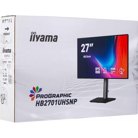 IIYAMA PROGRAPHIC HB2701UHSNP-B1 27" LCD IPS Black 4K Ultra HD HDMI Altavoces - Imagen 18 de 20 IIYAMA PROGRAPHIC HB2701UHSNP-B1 27" LCD IPS Black 4K Ultra HD HDMI Altavoces - Imagen 18 de 20