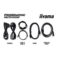 Miniatura 20 de IIYAMA PROGRAPHIC HB2701UHSNP-B1   27" LCD IPS Black 4K Ultra HD HDMI Altavoces