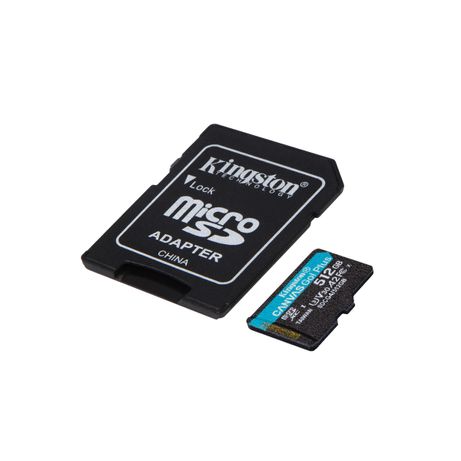 MEMORIA 512GB MICRO SDXC KINGSTON CANVAS GO PLUS GEN 4 - Imagen 4 de 8 MEMORIA 512GB MICRO SDXC KINGSTON CANVAS GO PLUS GEN 4 - Imagen 4 de 8