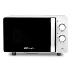 HORNO MICROONDAS CON GRILL ORBEGOZO MIG 2070 CE 20 LITROS INOX