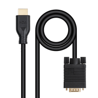 Miniatura 1 de Nanocable Cable Conversor VGA a HDMI M-M 1,8 m