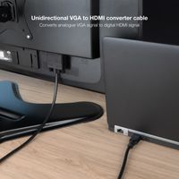 Miniatura 3 de Nanocable Cable Conversor VGA a HDMI M-M 1,8 m