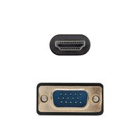 Miniatura 5 de Nanocable Cable Conversor VGA a HDMI M-M 1,8 m