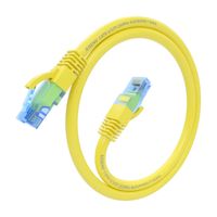 Miniatura 3 de CABLE RED AISENS LATIGUILLO RJ45 CAT.6 UTP AWG26 CCA AMARILLO 25CM