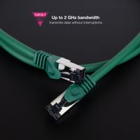 Miniatura 5 de Nanocable Cable red Cat. 8.1 2GHZ SSTP Verde 2m