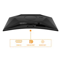 Miniatura 4 de AOC CQ32G4VE 32" LCD Fast VA Quad HD HDMI