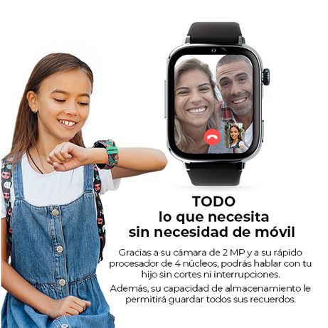SaveFamily SaveWatch Plus 2 Reloj Inteligente para ni os 4G Esfera Blanca correa silicona Negra - Imagen 5 de 9 SaveFamily SaveWatch Plus 2 Reloj Inteligente para ni os 4G Esfera Blanca correa silicona Negra - Imagen 5 de 9