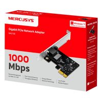 Miniatura 4 de TARJETA DE RED PCIe GIGABIT MERCUSYS INCLUYE SOPORTE ESTANDAR Y DE PERFIL BAJO
