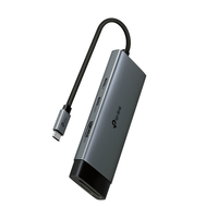 Miniatura 1 de DOCKING USB-C TPL UH7020C A 1xHDMI 4K 60Hz 1xUSB-C PD 100W 2xUSB-A 1xSD 1xMicroSD