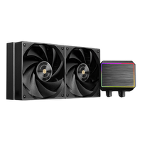 Miniatura 1 de SISTEMA DE REFRIGERACION LIQUIDA MARS GAMING MLPROII240 2X120mm 450W TDP PANTALLA LCD NEGRO