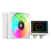 Miniatura 2 de SISTEMA DE REFRIGERACION LIQUIDA MARS GAMING ML-TWO120W 1x120mm ARG 300W TDP COLOR BLANCO
