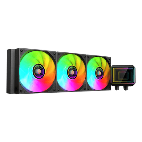 SISTEMA DE REFRIGERACION LIQUIDA MARS GAMING ML-TWO360 3x120mm ARGB 600W TDP COLOR NEGRO - Imagen 1 de 4 SISTEMA DE REFRIGERACION LIQUIDA MARS GAMING ML-TWO360 3x120mm ARGB 600W TDP COLOR NEGRO - Imagen 1 de 4