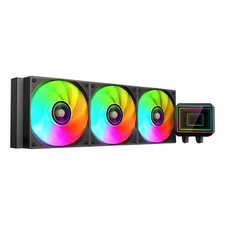 SISTEMA DE REFRIGERACION LIQUIDA MARS GAMING ML-TWO360 3x120mm ARGB 600W TDP COLOR NEGRO - Imagen 2 de 4 SISTEMA DE REFRIGERACION LIQUIDA MARS GAMING ML-TWO360 3x120mm ARGB 600W TDP COLOR NEGRO - Imagen 2 de 4