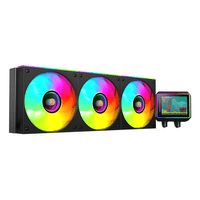 Miniatura 1 de SISTEMA DE REFRIGERACION LIQUIDA MARS GAMING MLVISIONII360 NEGRO 3x120mm ARGB TPD 600W PANTALLA LCD