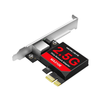 Miniatura 1 de TARJETA DE RED PCIe 2.5Gbps MERCUSYS MA310E INCLUYE SOPORTE ESTANDAR Y DE PERFIL BAJO