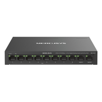 Miniatura 1 de SWITCH POE+ NO GESTIONABLE MERCUSYS MS110CP 10P 8xRJ45 100Mbps PoE+ 2xGbps 65W 250m