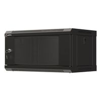 Miniatura 14 de ARMARIO LANBERG MURAL RACK 19" 4U 540X350 FLAT PACK NEGRO PUERTA CRISTAL