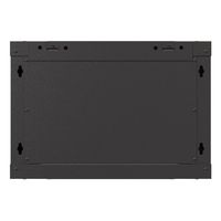 Miniatura 4 de ARMARIO LANBERG MURAL RACK 19" 6U 540X350 FLAT PACK NEGRO PUERTA CRISTAL