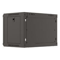 Miniatura 5 de ARMARIO LANBERG MURAL RACK 19" 6U 540X350 FLAT PACK NEGRO PUERTA CRISTAL