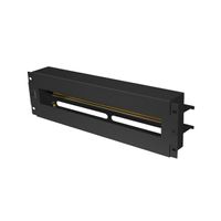 Miniatura 2 de PANEL LANBERG DE DISTRIBUCION DE TENSION 19´´ 3U CON RAIL DIN TS-35 NEGRO