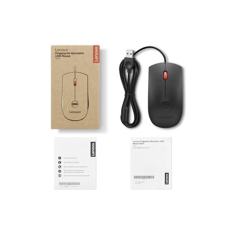 Lenovo Fingerprint Biometric USB Mouse Gen3 - Imagen 8 de 8 Lenovo Fingerprint Biometric USB Mouse Gen3 - Imagen 8 de 8