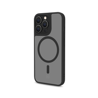Miniatura 1 de CELLY COVER GELSKIN TPU MAGSAFE IPHONE 14 PRO TRANSPARENTE Y NEGRO
