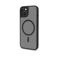 Miniatura 2 de CELLY COVER GELSKIN TPU MAGSAFE IPHONE 14 PLUS TRANSPARENTE Y NEGRO