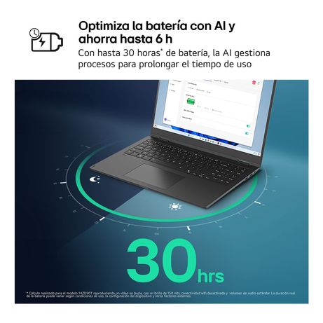 PORTATIL LG GRAM 16ZD90T-G.AX88B ULTRA 7-255H 32GB 1TB SSD 16" WQXGA FREEDOS - Imagen 4 de 12 PORTATIL LG GRAM 16ZD90T-G.AX88B ULTRA 7-255H 32GB 1TB SSD 16" WQXGA FREEDOS - Imagen 4 de 12