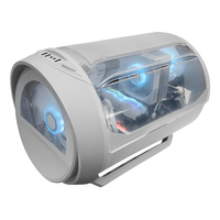 Miniatura 1 de Caja MARS GAMING  MC-CYLONW RGB Blanco Incluye Fuente