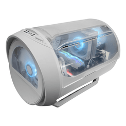 Caja MARS GAMING  MC-CYLONW RGB Blanco Incluye Fuente