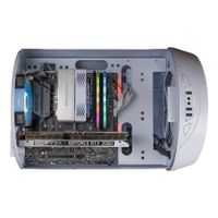 Miniatura 6 de Caja MARS GAMING  MC-CYLONW RGB Blanco Incluye Fuente