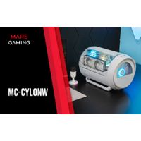 Miniatura 8 de Caja MARS GAMING  MC-CYLONW RGB Blanco Incluye Fuente