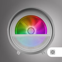 Miniatura 11 de Caja MARS GAMING  MC-CYLONW RGB Blanco Incluye Fuente