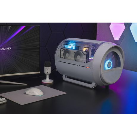 Caja MARS GAMING MC-CYLONW RGB Blanco Incluye Fuente - Imagen 16 de 16 Caja MARS GAMING MC-CYLONW RGB Blanco Incluye Fuente - Imagen 16 de 16