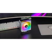 Miniatura 7 de VENTILADOR CON DISIPADOR DE CPU MARS GAMING MCPULCD TDP 300W 120mm PANTALLA LCD ARGB BLANCO